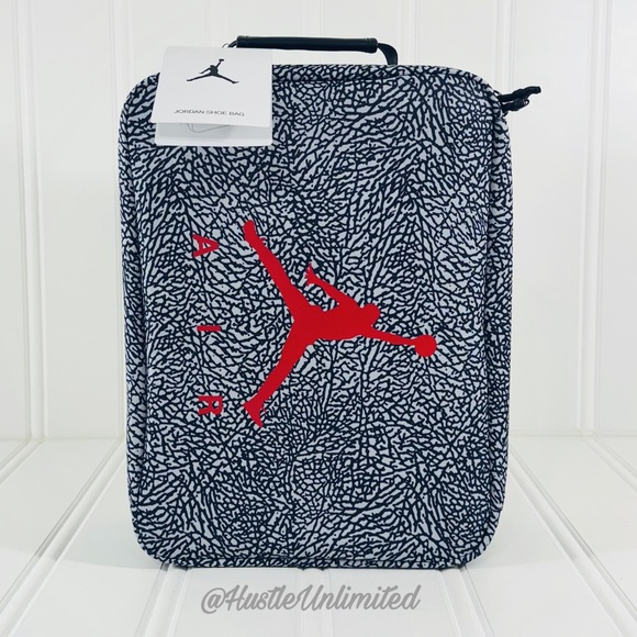 Nike Air Jordan Elephant Print Retro Jumpman Travel Shoe Bag Box Handbag Large - Picture 2 of 8